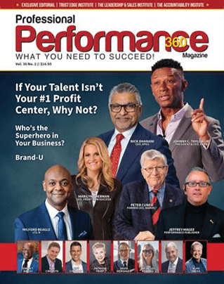 Performance magazine cover - what your business needs to succeed