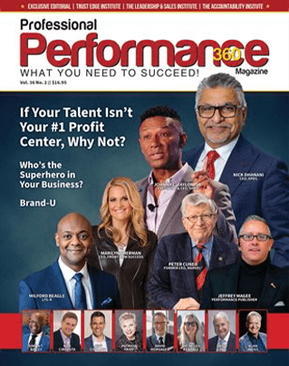 Performance magazine cover - what your business needs to succeed